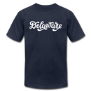 Delaware T-Shirt - Hand Lettered Unisex Delaware T Shirt - navy