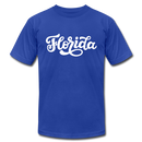 Florida T-Shirt - Hand Lettered Unisex Florida T Shirt - royal blue