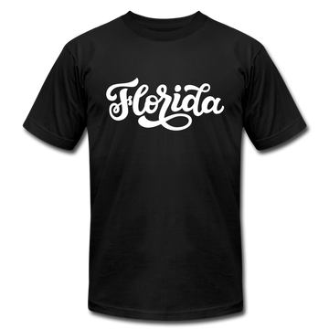 Florida T-Shirt - Hand Lettered Unisex Florida T Shirt - black