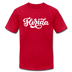 Florida T-Shirt - Hand Lettered Unisex Florida T Shirt - red