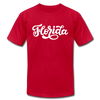 Florida T-Shirt - Hand Lettered Unisex Florida T Shirt - red