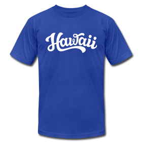 Hawaii T-Shirt - Hand Lettered Unisex Hawaii T Shirt - royal blue