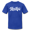 Hawaii T-Shirt - Hand Lettered Unisex Hawaii T Shirt - royal blue