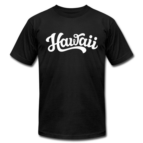 Hawaii T-Shirt - Hand Lettered Unisex Hawaii T Shirt - black