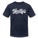Hawaii T-Shirt - Hand Lettered Unisex Hawaii T Shirt - navy
