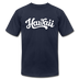 Hawaii T-Shirt - Hand Lettered Unisex Hawaii T Shirt - navy