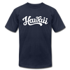 Hawaii T-Shirt - Hand Lettered Unisex Hawaii T Shirt - navy