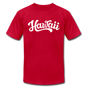 Hawaii T-Shirt - Hand Lettered Unisex Hawaii T Shirt - red