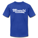 Missouri T-Shirt - Hand Lettered Unisex Missouri T Shirt - royal blue