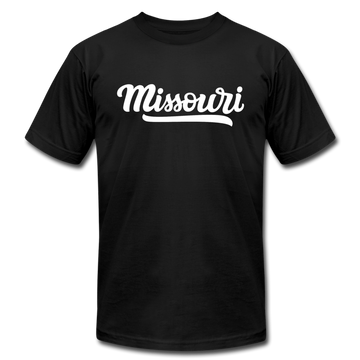Missouri T-Shirt - Hand Lettered Unisex Missouri T Shirt - black