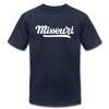 Missouri T-Shirt - Hand Lettered Unisex Missouri T Shirt - navy