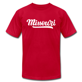 Missouri T-Shirt - Hand Lettered Unisex Missouri T Shirt - red