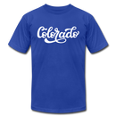 Colorado T-Shirt - Hand Lettered Unisex Colorado T Shirt - royal blue