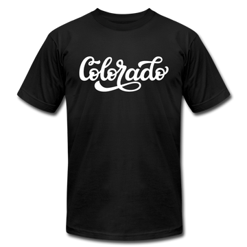 Colorado T-Shirt - Hand Lettered Unisex Colorado T Shirt - black