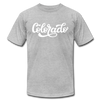 Colorado T-Shirt - Hand Lettered Unisex Colorado T Shirt - heather gray