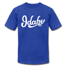 Idaho T-Shirt - Hand Lettered Unisex Idaho T Shirt - royal blue