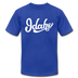 Idaho T-Shirt - Hand Lettered Unisex Idaho T Shirt - royal blue