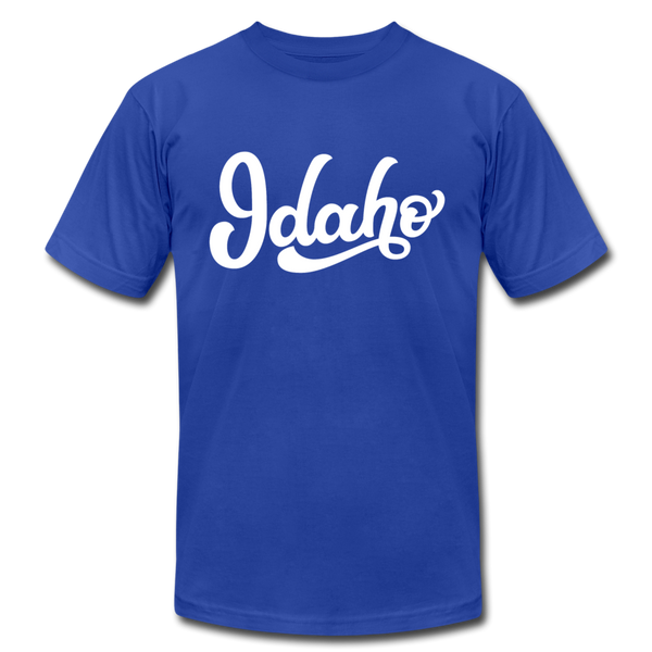 Idaho T-Shirt - Hand Lettered Unisex Idaho T Shirt - royal blue