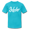 Idaho T-Shirt - Hand Lettered Unisex Idaho T Shirt - turquoise