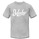 Idaho T-Shirt - Hand Lettered Unisex Idaho T Shirt - heather gray