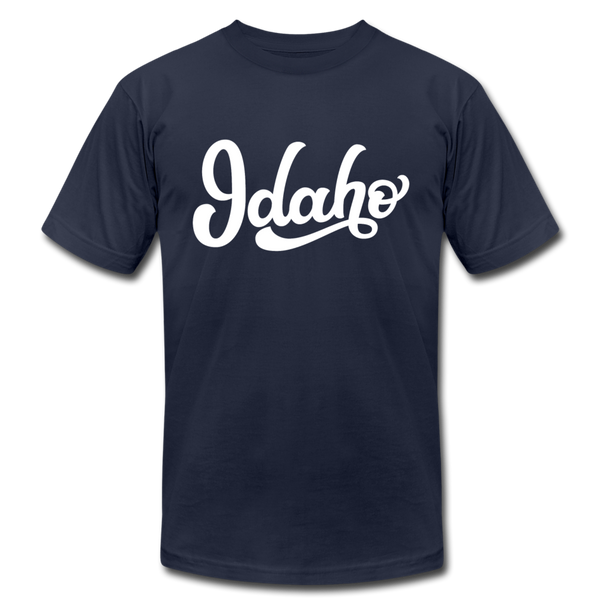 Idaho T-Shirt - Hand Lettered Unisex Idaho T Shirt - navy