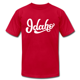 Idaho T-Shirt - Hand Lettered Unisex Idaho T Shirt - red