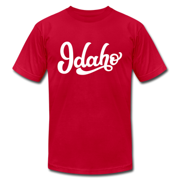 Idaho T-Shirt - Hand Lettered Unisex Idaho T Shirt - red