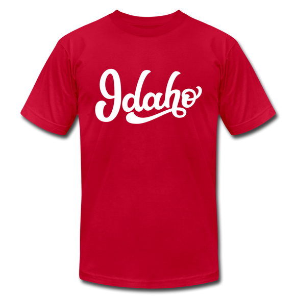 Idaho T-Shirt - Hand Lettered Unisex Idaho T Shirt - red