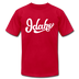 Idaho T-Shirt - Hand Lettered Unisex Idaho T Shirt - red