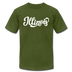 Illinois T-Shirt - Hand Lettered Unisex Illinois T Shirt - olive