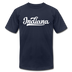 Indiana T-Shirt - Hand Lettered Unisex Indiana T Shirt - navy