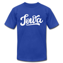 Iowa T-Shirt - Hand Lettered Unisex Iowa T Shirt - royal blue