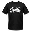 Iowa T-Shirt - Hand Lettered Unisex Iowa T Shirt - black
