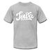 Iowa T-Shirt - Hand Lettered Unisex Iowa T Shirt - heather gray
