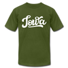 Iowa T-Shirt - Hand Lettered Unisex Iowa T Shirt