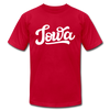 Iowa T-Shirt - Hand Lettered Unisex Iowa T Shirt - red