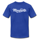Minnesota T-Shirt - Hand Lettered Unisex Minnesota T Shirt - royal blue