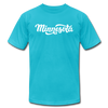 Minnesota T-Shirt - Hand Lettered Unisex Minnesota T Shirt - turquoise