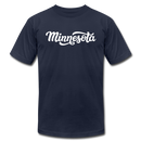 Minnesota T-Shirt - Hand Lettered Unisex Minnesota T Shirt - navy