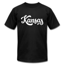 Kansas T-Shirt - Hand Lettered Unisex Kansas T Shirt - black