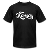 Kansas T-Shirt - Hand Lettered Unisex Kansas T Shirt - black