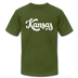Kansas T-Shirt - Hand Lettered Unisex Kansas T Shirt - olive