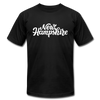 New Hampshire T-Shirt - Hand Lettered Unisex New Hampshire T Shirt - black