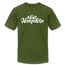New Hampshire T-Shirt - Hand Lettered Unisex New Hampshire T Shirt - olive