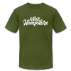 New Hampshire T-Shirt - Hand Lettered Unisex New Hampshire T Shirt - olive