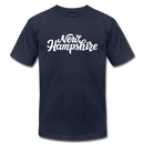 New Hampshire T-Shirt - Hand Lettered Unisex New Hampshire T Shirt - navy