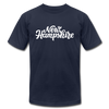 New Hampshire T-Shirt - Hand Lettered Unisex New Hampshire T Shirt - navy