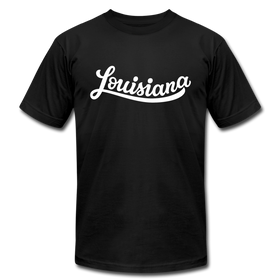 Louisiana T-Shirt - Hand Lettered Unisex Louisiana T Shirt - black