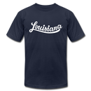 Louisiana T-Shirt - Hand Lettered Unisex Louisiana T Shirt - navy