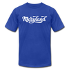 Maryland T-Shirt - Hand Lettered Unisex Maryland T Shirt - royal blue